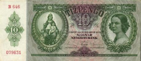 1936. 10P (2x) T:II,II+