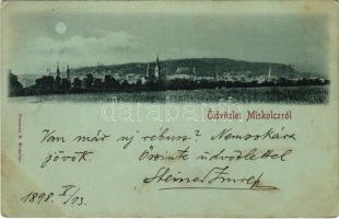 1898 (Vorläufer) Miskolc este. Ferenczi B. kiadása (EK)