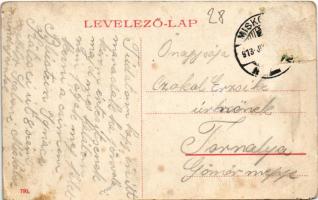1913 Miskolc, Honvéd kaszárnya, József laktanya. (W.L. ?) 790. (Rb)