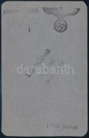 Az SS 13. (1. horvát) ,,Handschar" fegyveres-hegyihadosztálya katonájának portréja. (Az önkénte...