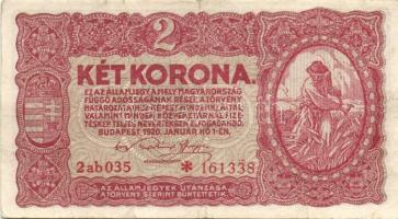 1920. 2K (11x) benne sorszám vairánsok T:II,III