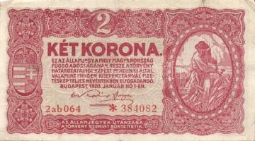 1920. 2K (11x) benne sorszám vairánsok T:II,III