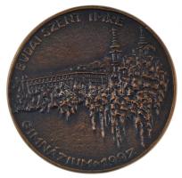 1997. "Budai Szent Imre Gimnázium / Ardere et lucere" Br emlékérem (73mm) T:AU