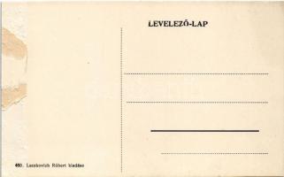 Modor, Modra; Felső kapu, utca, Gebrüder Heszler üzlete. laczkovich Róbert 460. / street, shop, gate...