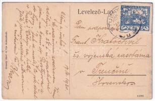 1920 Stubnyafürdő, Túróchévíz, Stubnianske Teplice, Turcianske Teplice; M. kir. járásbíróság. Strans...