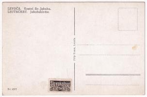 Lőcse, Leutschau, Levoca; Jakobskirche / Kostol Sv. Jakuba / church