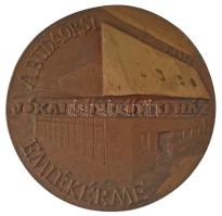 Rajki László (1939-) DN "Budaörsi Jókai Művelődési Ház Emlékérme / Jókai Mór 1825-1904" ké...