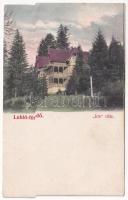 1905 Lublófüred, Lubló-fürdő, Kúpele Lubovna (Ólubló, Stará Lubovna); Iris villa. Blatniczky István kiadása 152. (EB)