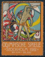 1912 Olimpia Stockholm levélzáró