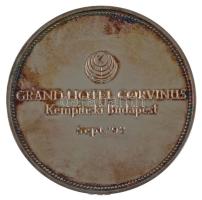 Bozó Gyula (1913-2004) 1992. "Mathias Corvinus Rex Hungariae / Grand Hotel Corvinus - Kempinsky...