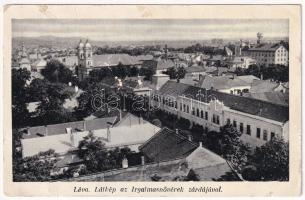 1939 Léva, Levice; Látkép az Irgalmasnővérek zárdájával / general view with nunnery (Rb)