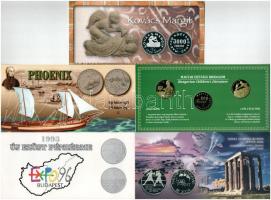 1993-2012. 30db-os színes MNB tájékoztatólap tétel, mind különféle