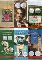 1994-2010. 30db-os színes MNB tájékoztatólap tétel, közte 2 külföldi tájékoztatólappal, mind különfé...
