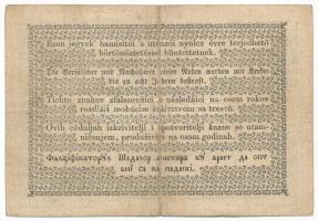 1849. 2Ft "Kincstári utalvány" kitöltött T:F kis beszakadás Adamo G108
