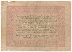 1848. 5Ft "Kossuth bankó" vörösesbarna T:F kis anyaghiány Adamo G109