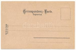 Piran, Pirano; Bagni Porto Rose, Panorama generale, Monumento a Giuseppe Tartini. L. Novak / Portoro...