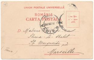 1899 (Vorläufer) Braila, Lautari, Leagan (Caroussel), Dansul Hora. Künzli Nr. 998. / Romanian folklo...