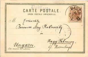 ~1899 (Vorläufer) Constantinople, Istanbul; Scutari, Serail-Spitze, Sophien Moschee, Achmed Moschee,...