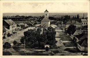 Szepsi, Abaújszepsi, Moldava nad Bodvou; Fő tér, templom / main square, church (EK)