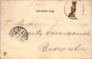 ~1900 Brassó, Kronstadt, Brasov; Kornzelle / Búzasor, görögkeleti templom / square, Greek Orthodox c...