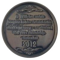 2012. "Az 1735-ben indult bányász-kohász felsőoktatás akadémiai rangra emelésének 250 éves évfo...