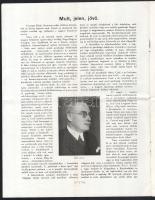 1931 Székházunk ünnepére - A Budapesti Könyvkötők, Szíjgyártók, Nyergesek, Gépszíjgyártók, Bőröndösö...