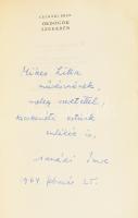 Csanádi Imre: Ördögök szekerén. Versek 1938-1963. DEDIKÁLT! Bp., 1963, Szépirodalmi. Kiadói egészvászon kötés, jó állapotban.