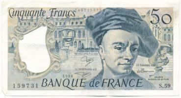 Franciaország 1990. 50Fr T:F  France 1990. 50 Francs C:F