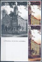 2002/19 Pesterzsébeti Zsinagóga 4 db-os emlékív garnitúra azonos sorszámmal (20.000)