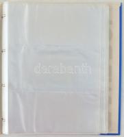 "Nintendo Game Boy" gyűrűs bankjegytartó album, benne 109 darab hármas osztású berakólappa...