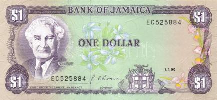 Jamaica 1985-2004. 1$, 2$, 5$, 10$, 20$, 50$, 100$ T:I Összesen 7klf db!