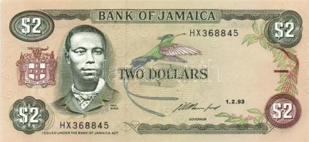 Jamaica 1985-2004. 1$, 2$, 5$, 10$, 20$, 50$, 100$ T:I Összesen 7klf db!