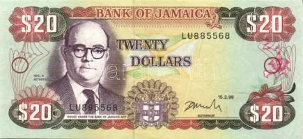 Jamaica 1985-2004. 1$, 2$, 5$, 10$, 20$, 50$, 100$ T:I Összesen 7klf db!