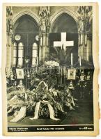 1941 A Képes Vasárnap című újság 15. száma Teleki Pál temetéséről