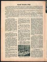 1941 A Magyar Cserkész XXII. évfolyamának 15. száma, benne Teleki Pál halála