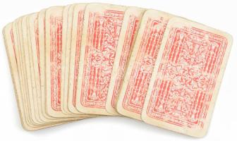 Hamburger és Birkholz magyarkártya, 32 lap