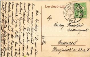 1913 Árvaváralja, Oravsky Podzámok; Árva vára. Neumann József felvétele és kiadása / Burgschloss Árv...