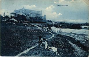 1911 Zólyom, Zvolen; vár / Zvolensky zámok / castle (EK)