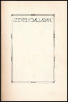 Kós Károly: Székely balladák. Bukarest, 1973, Kriterion Könyvkiadó, 41+(1) p. Kiadói papírkötés, néh...