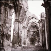 A zsámbéki templom, 9 db 6×6 cm-es fotónegatív