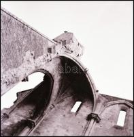 A zsámbéki templom, 9 db 6×6 cm-es fotónegatív