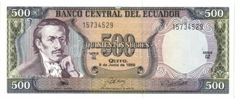 Ecuador 1988. 500S, 1000S T:I