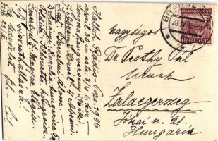 1936 Nyitra, Nitra; Leánynevelő intézet és zárda / boarding school and nunnery. photo (vágott / cut)