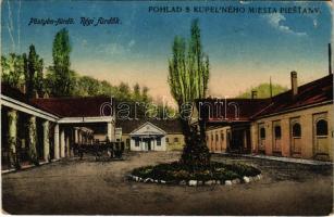 1920 Pöstyén, Piestany; Régi fürdők. Donáth Lipót kiadása / spa, old baths (EB)