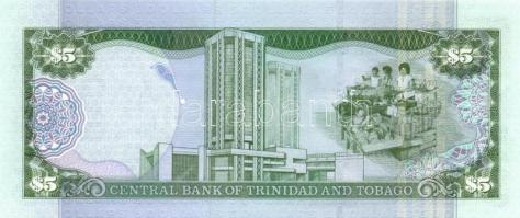 Trinidad & Tobago 2002. 1$ (2x), 5$, 10$, 20$ T:I