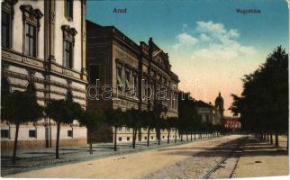 Arad, Megyeháza. Kerpel Izsó kiadása / county hall (vágott / cut)