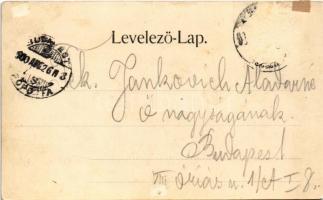 1900 Cegléd, Városháza (vágott / cut)