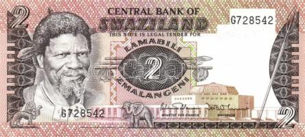 Sváziföld 1974. 1L + 1984-85. 2E, 5E, 10E, 20E Sign.4 komplett sor! T:I