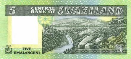 Sváziföld 1974. 1L + 1984-85. 2E, 5E, 10E, 20E Sign.4 komplett sor! T:I