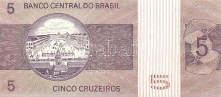 Brazília 1970-80. 1C (2x) klf aláírás, 5C, 10C, 50C T:I